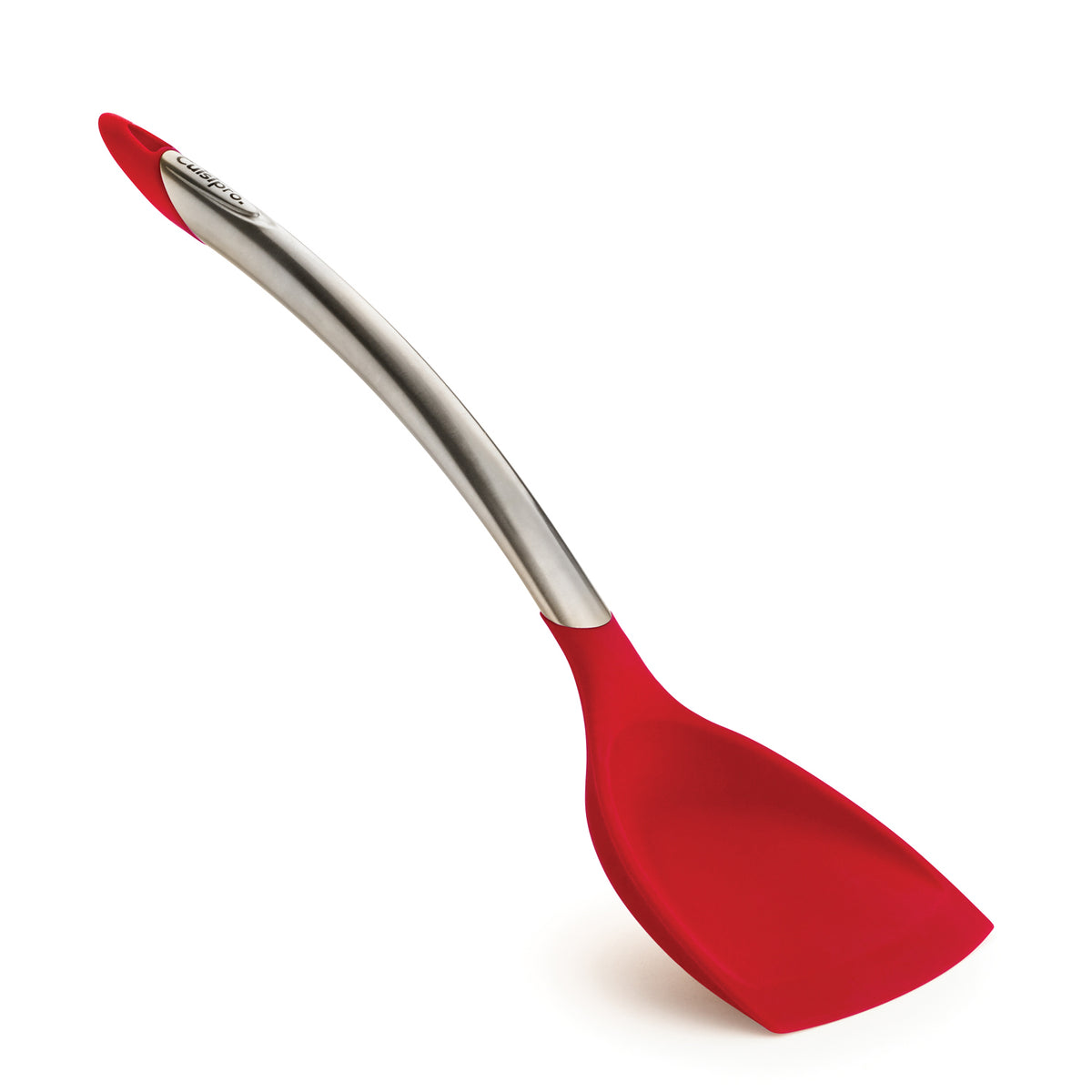 CUISIPRO Wok-Wender in red, 32 cm, with ergonomic handle and sleek design for cooking and serving stir-fry dishes.