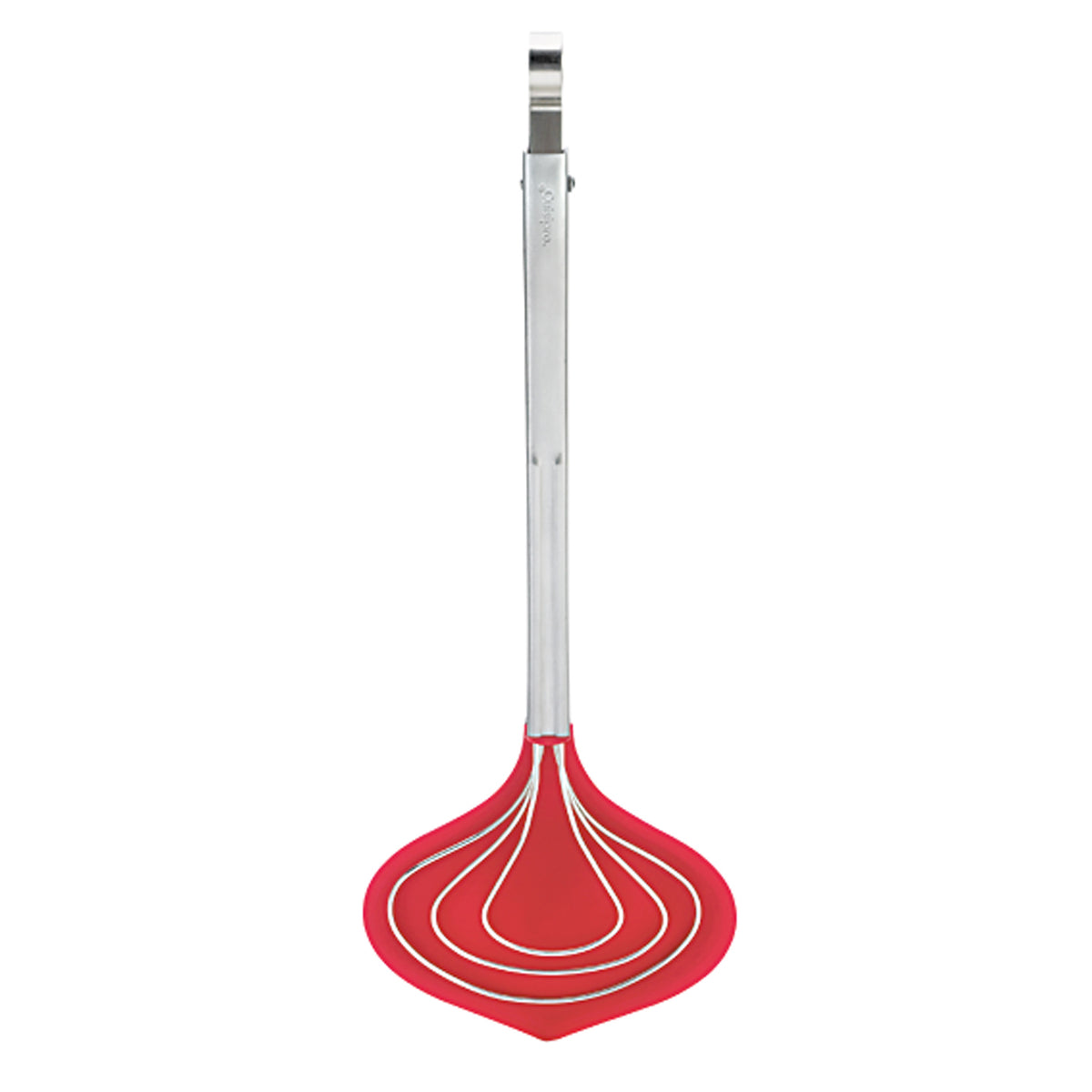 CUISIPRO red fish and serving tongs, 33 cm long, with a stainless steel handle and grip for seafood and serving tasks.
