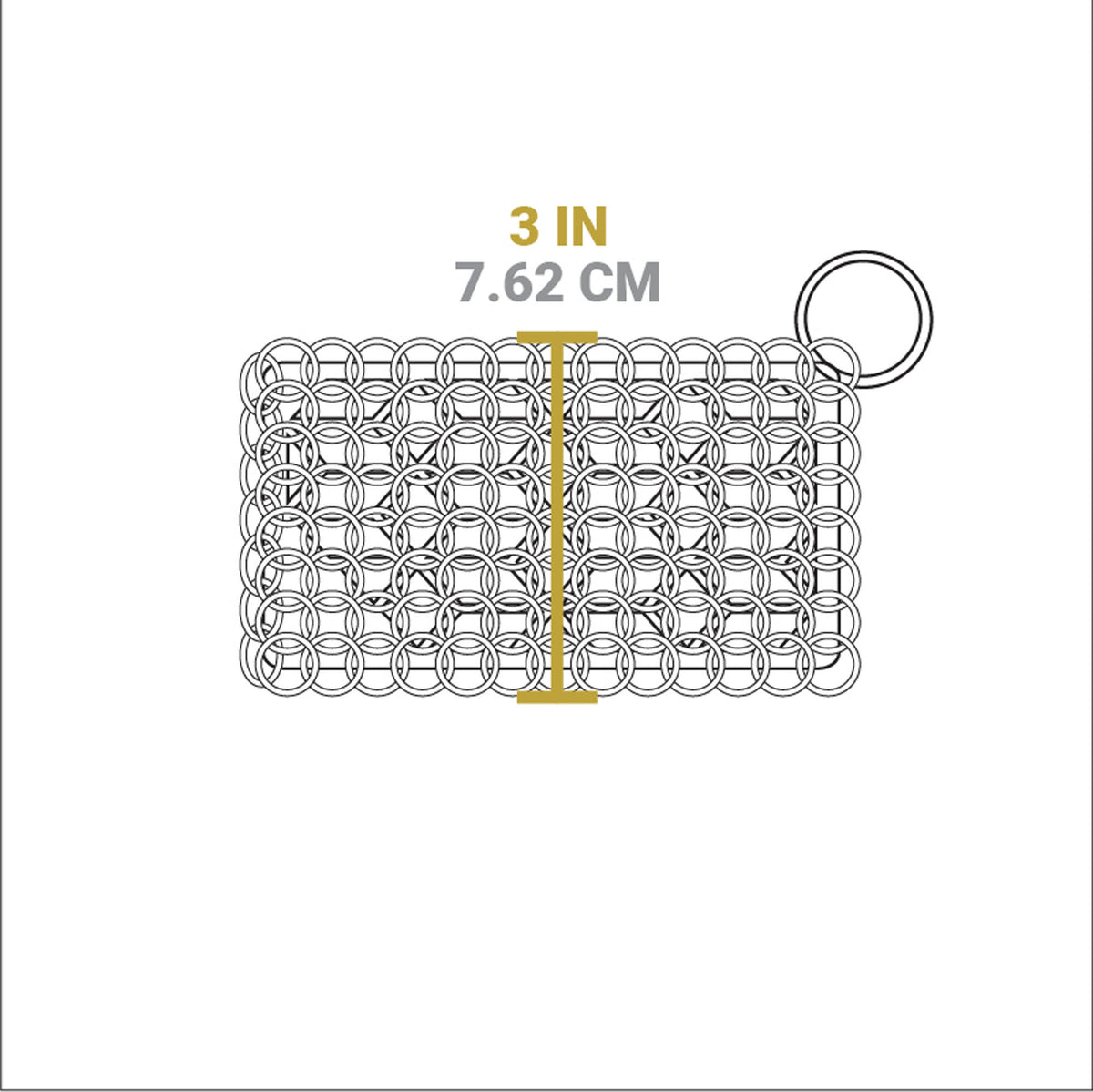 LODGE silicone and steel scrub pad in red, durable kitchen cleaning tool for cookware and surfaces.