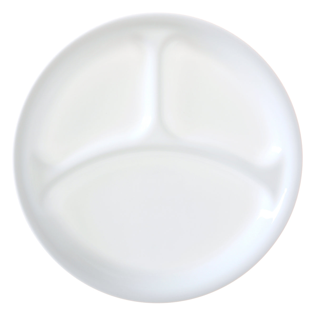 Corelle Winter Frost white ceramic dinnerware set with plates and bowls on a neutral background.