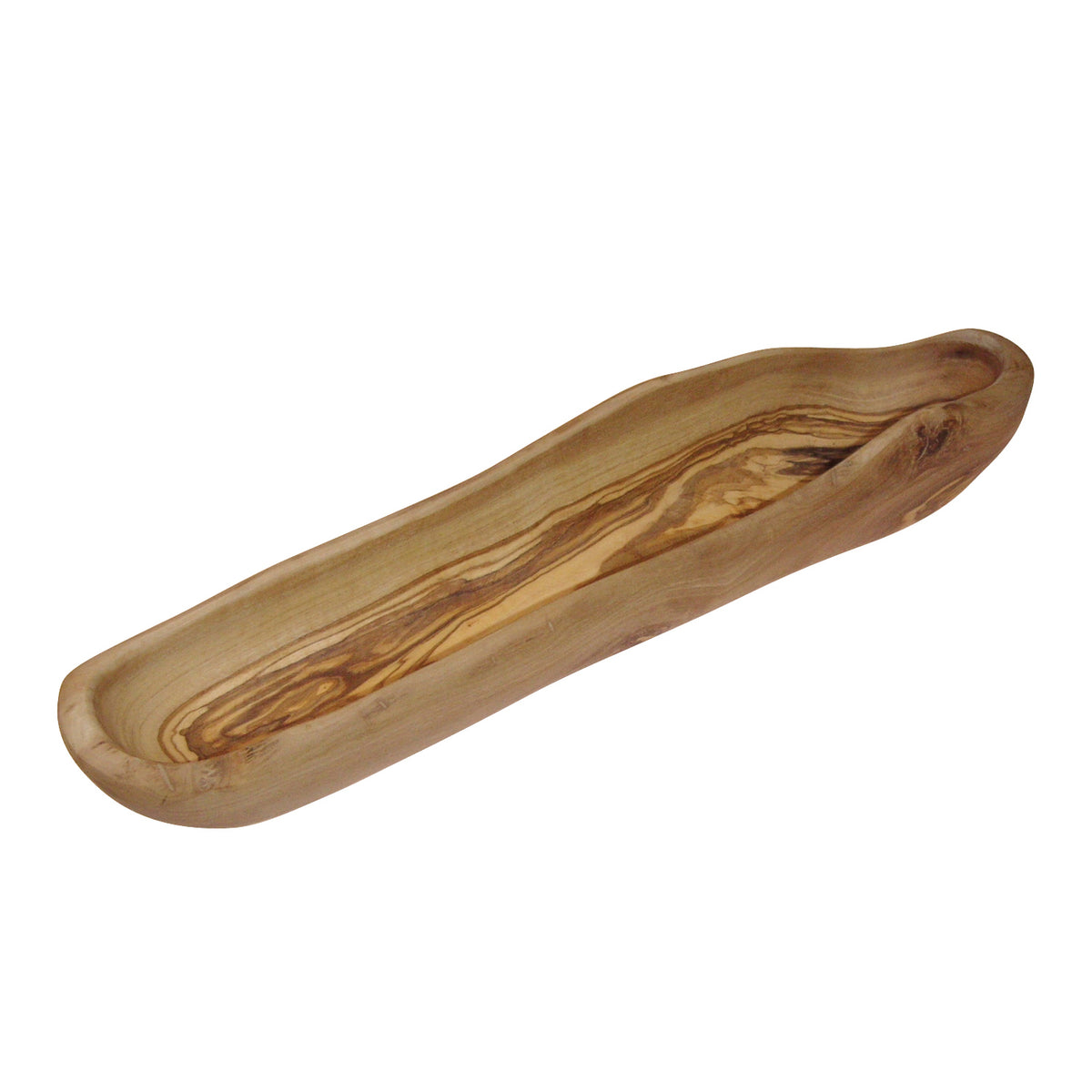 BÉRARD wooden bread bowl, 35 cm diameter, with rustic natural finish for serving bread or snacks.