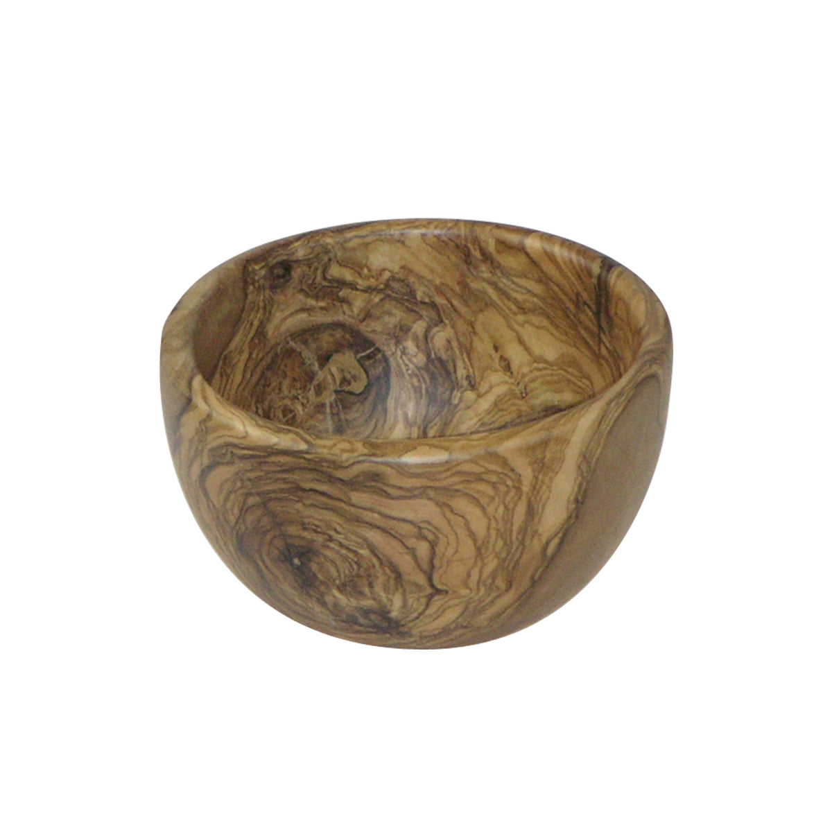 BÉRARD brown fruit bowl with a 18 cm diameter, made of ceramic, featuring a smooth, rounded design perfect for kitchen or dining.