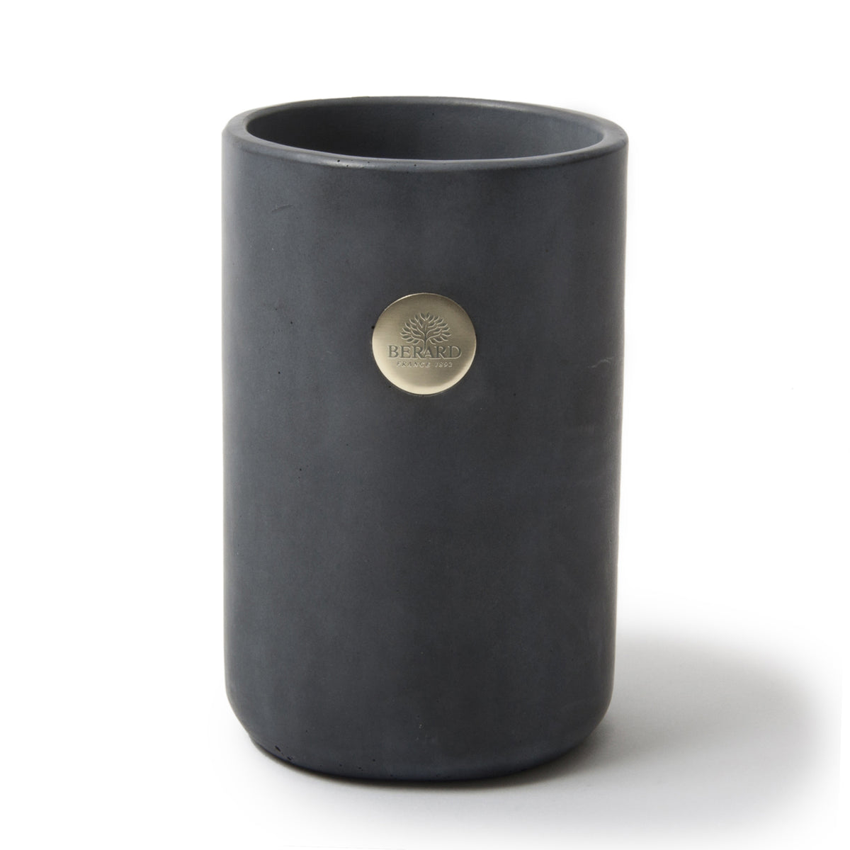BÉRARD Millanari anthrazit utensil holder with multiple compartments for kitchen utensils, made of durable material.