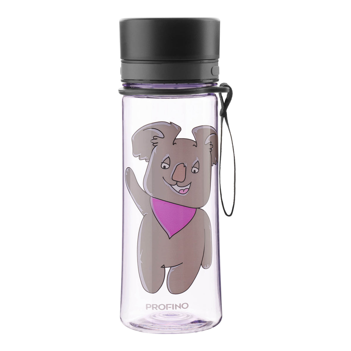 PROFINO INFUZE 350 ml reusable water bottle with a sleek design and secure screw-top lid, suitable for hydration on the go.