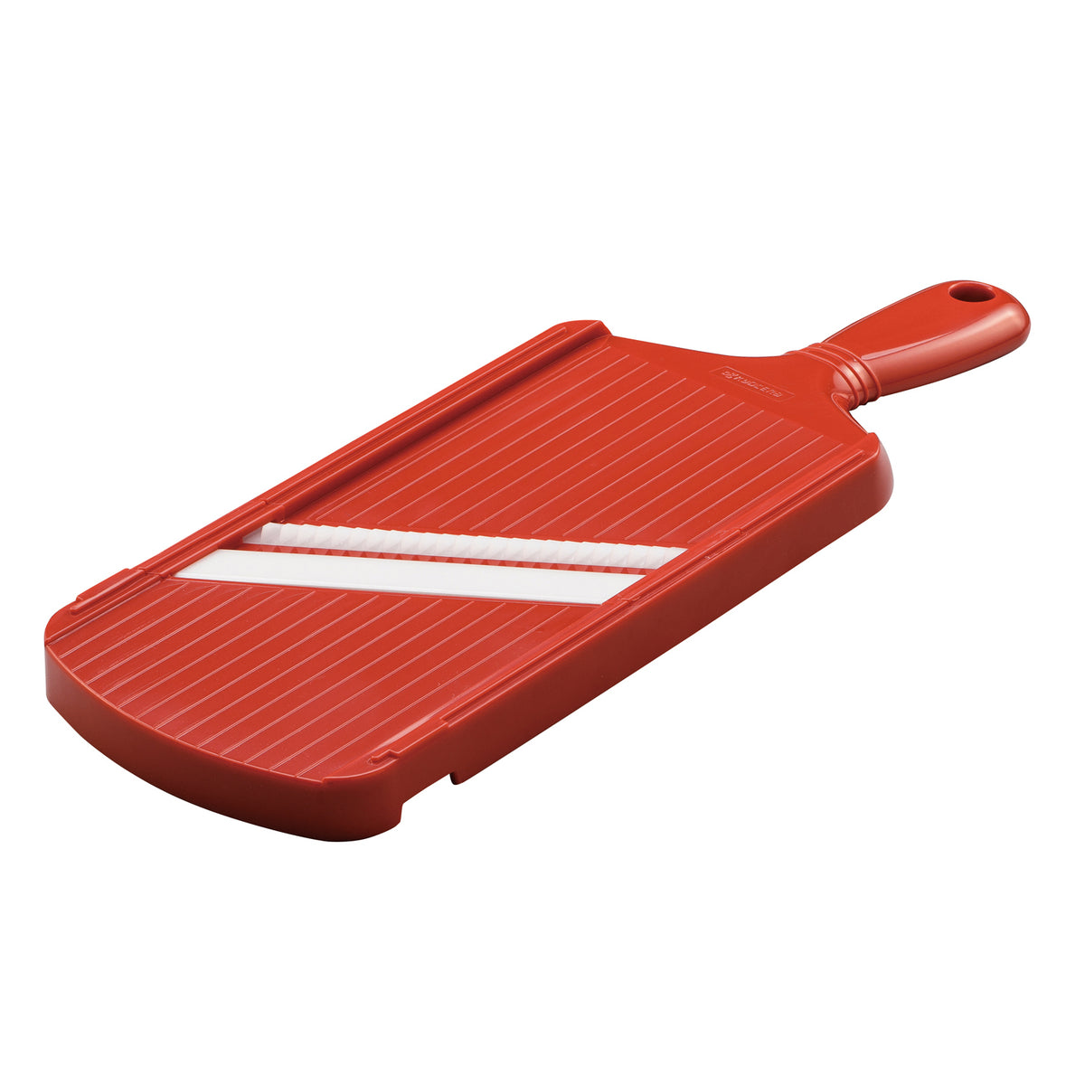 KYOCERA Julienne slicer hobel in black, stainless steel blade for precise julienne vegetable cuts.