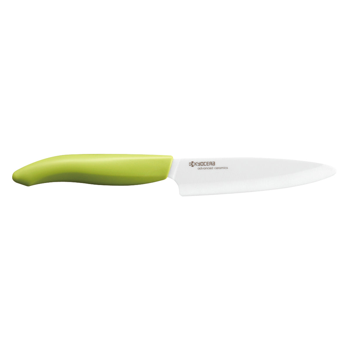 KYOCERA GEN GREEN ceramic knife with green handle and blade, ideal for precision cutting and kitchen prep.