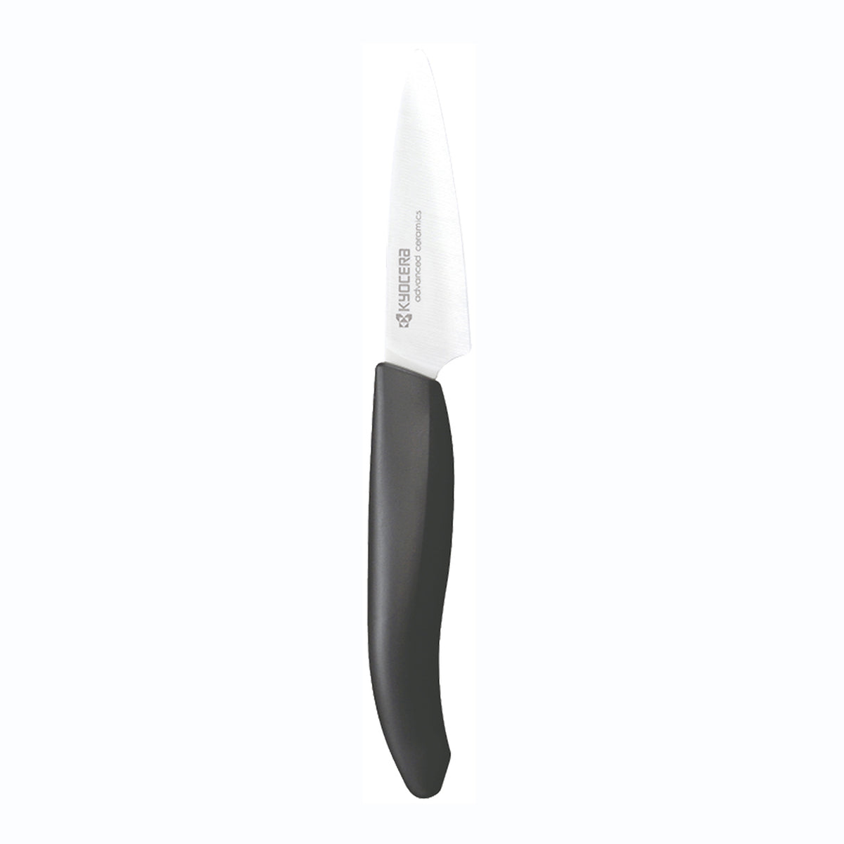 KYOCERA GEN NATURE black ceramic knife with a sleek handle, designed for precise slicing and cutting in the kitchen.