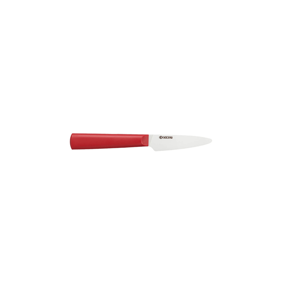 KYOCERA CHOWA red ceramic knife with a sleek handle, designed for precise cutting and kitchen use.