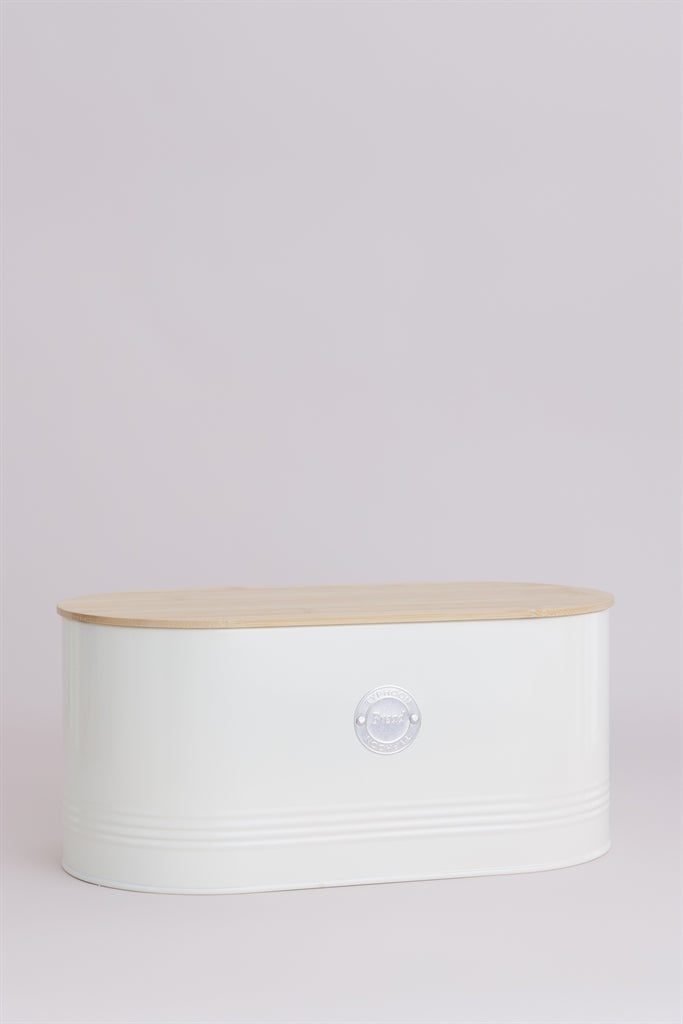 TYPHOON Vorratsbehälter in pastellcreme with transparent lid, ideal for kitchen storage and organization.