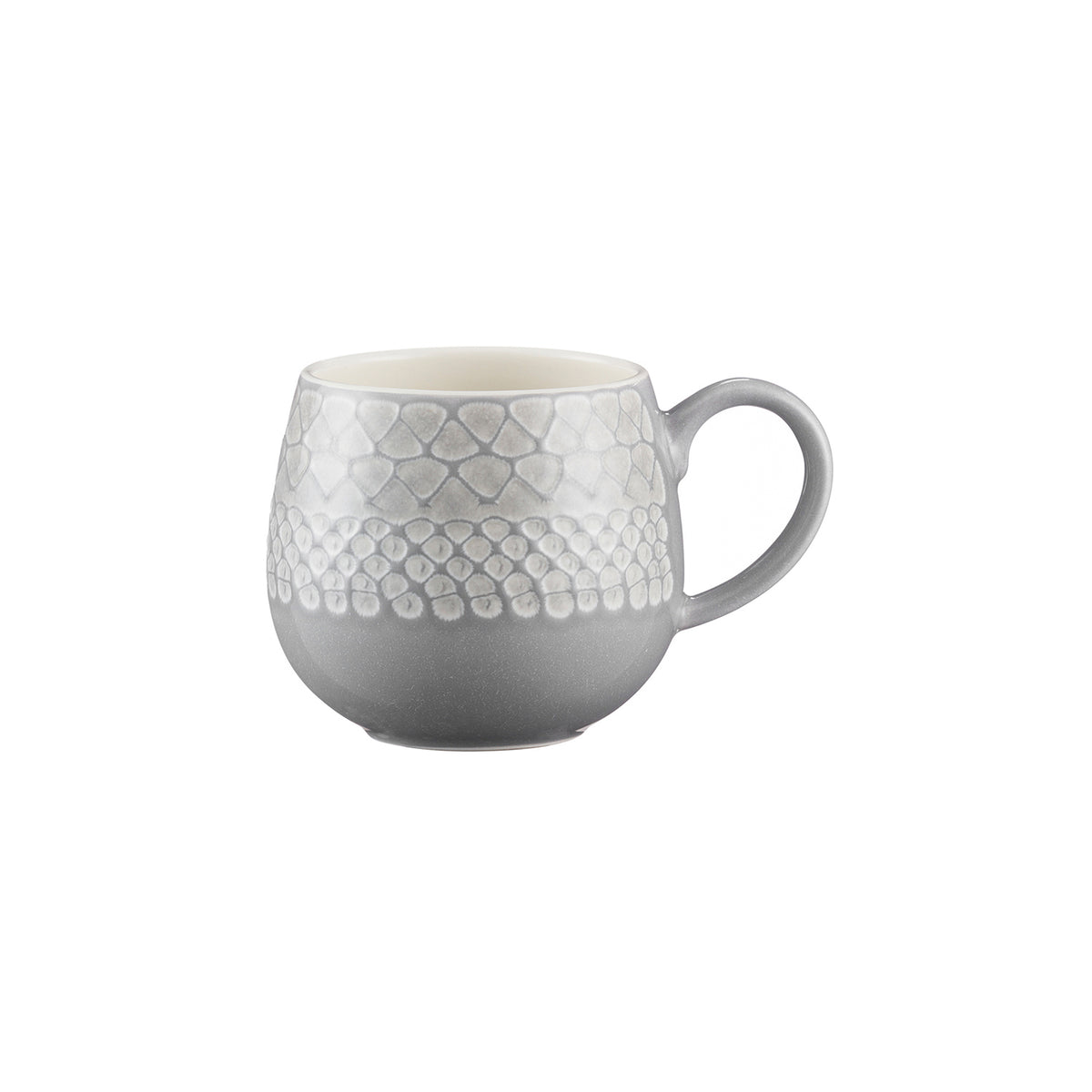 Mason Cash 350 ml natural ceramic mug with a smooth finish, ideal for hot beverages, showcasing a simple, classic design.