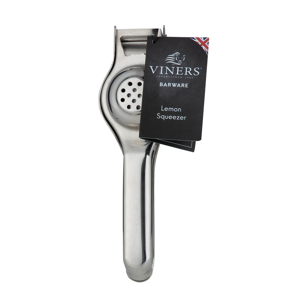 VINERS stainless steel lemon squeezer with ergonomic handle and durable design, perfect for extracting fresh lemon juice.