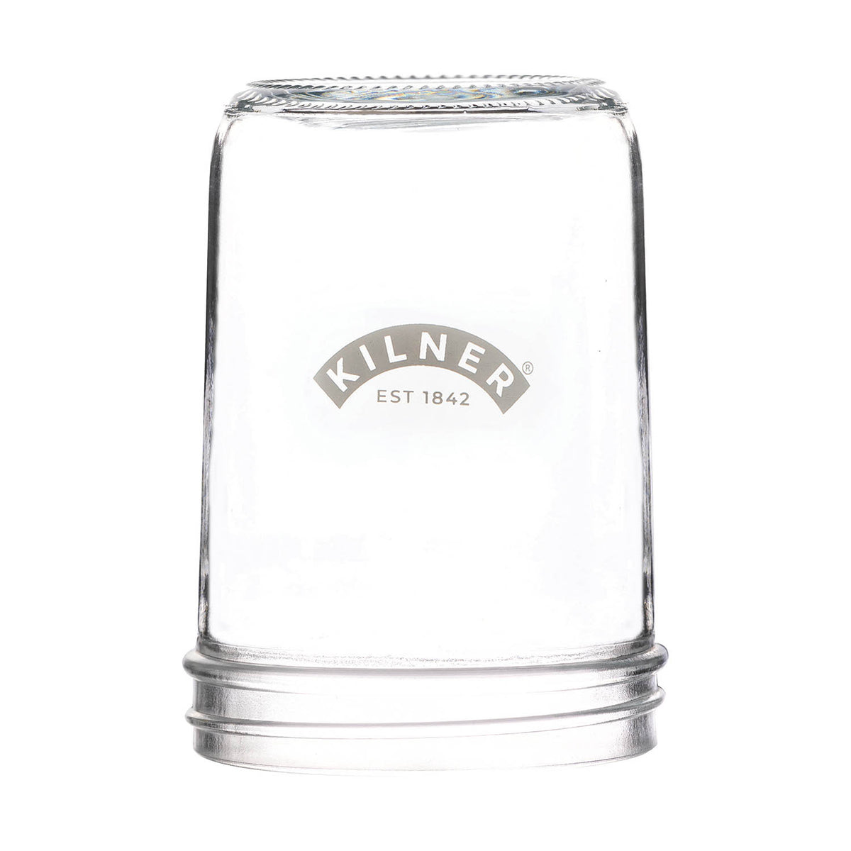 KILNER Kräuter-Frischeglas 500 ml, glass jar with fresh herbs inside, designed for storing and preserving herbs.