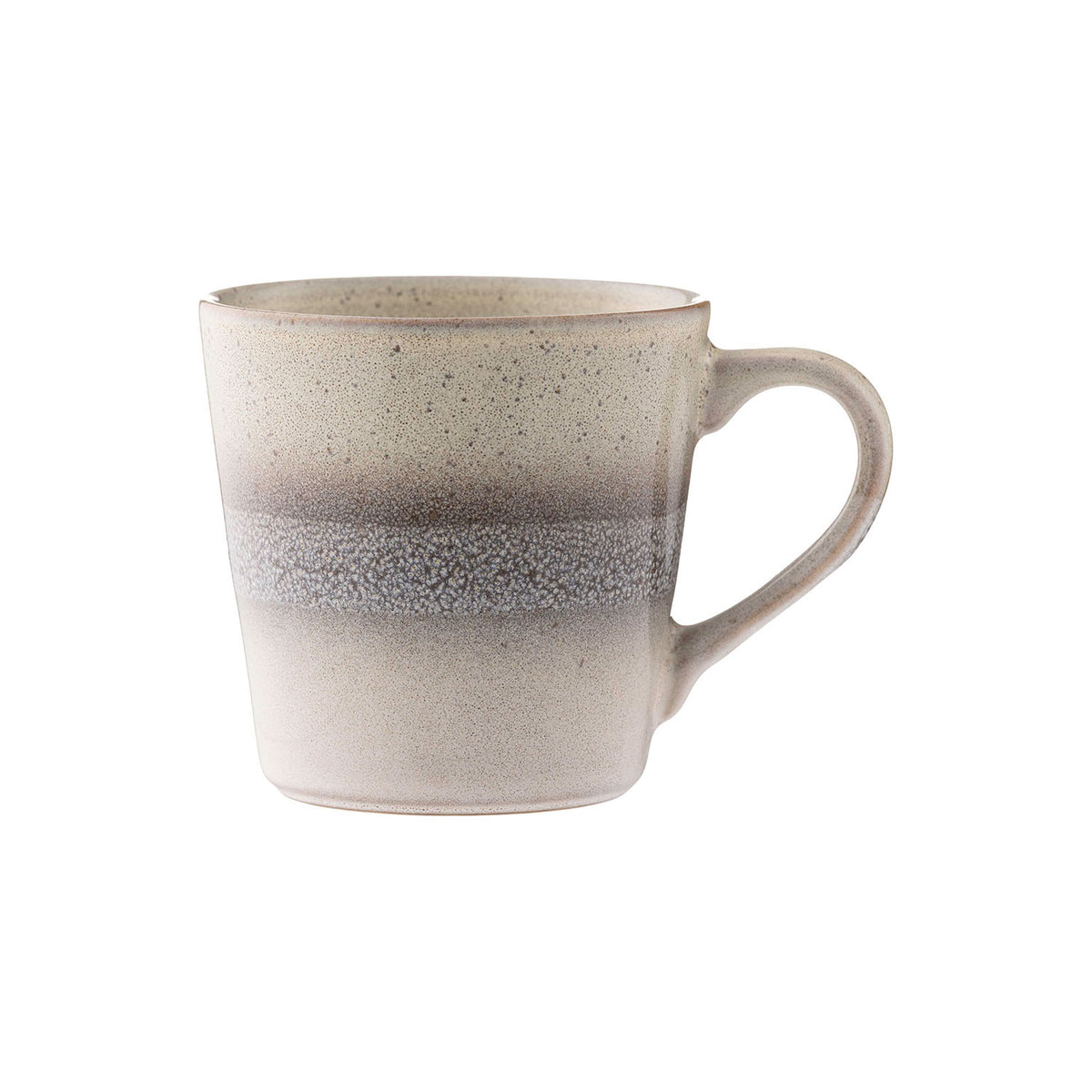 Beige Mason Cash ceramic mug with a smooth finish and classic shape, ideal for hot beverages.