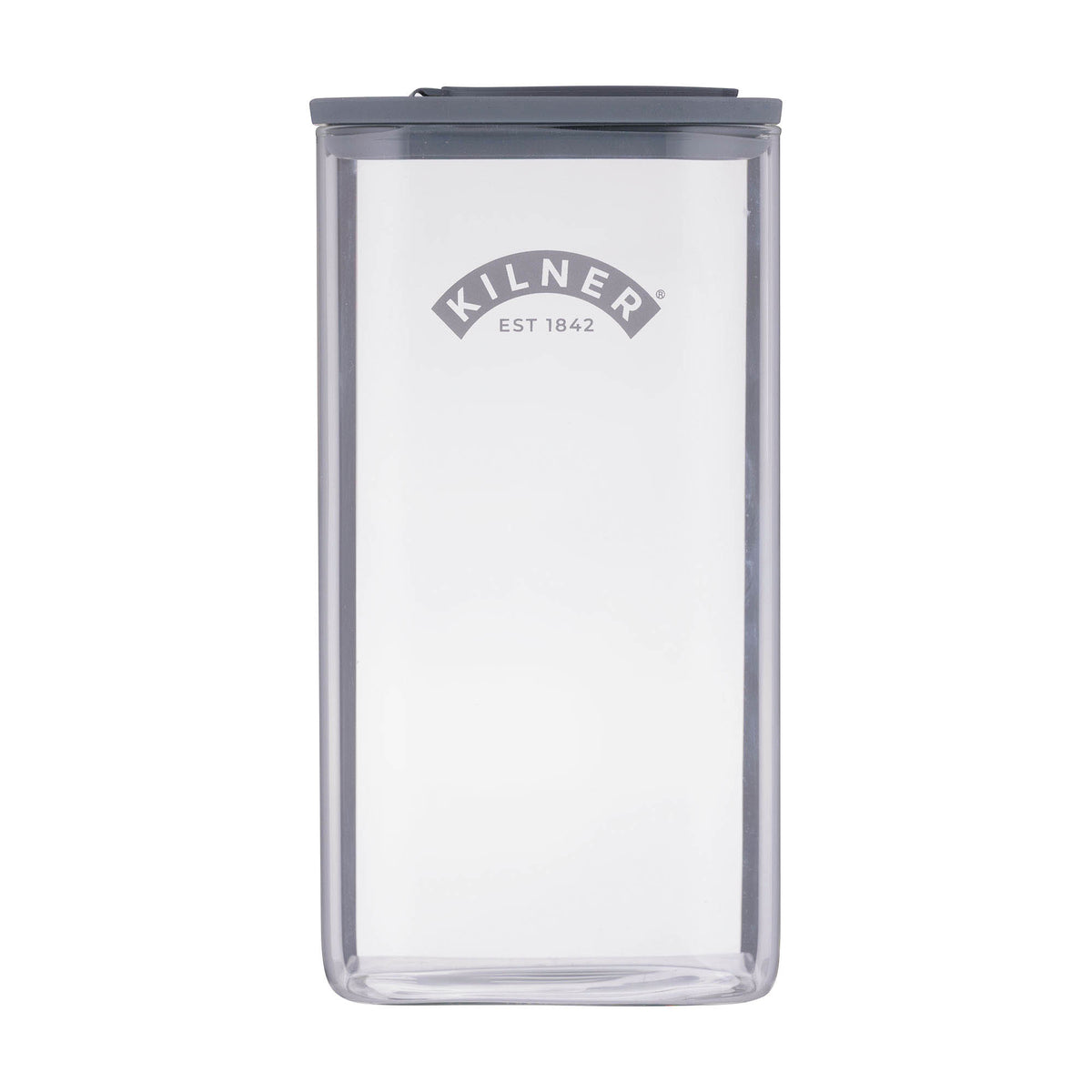 KILNER FRESH STORAGE Vorratsglas with a clear glass jar for storing dry goods or kitchen supplies.