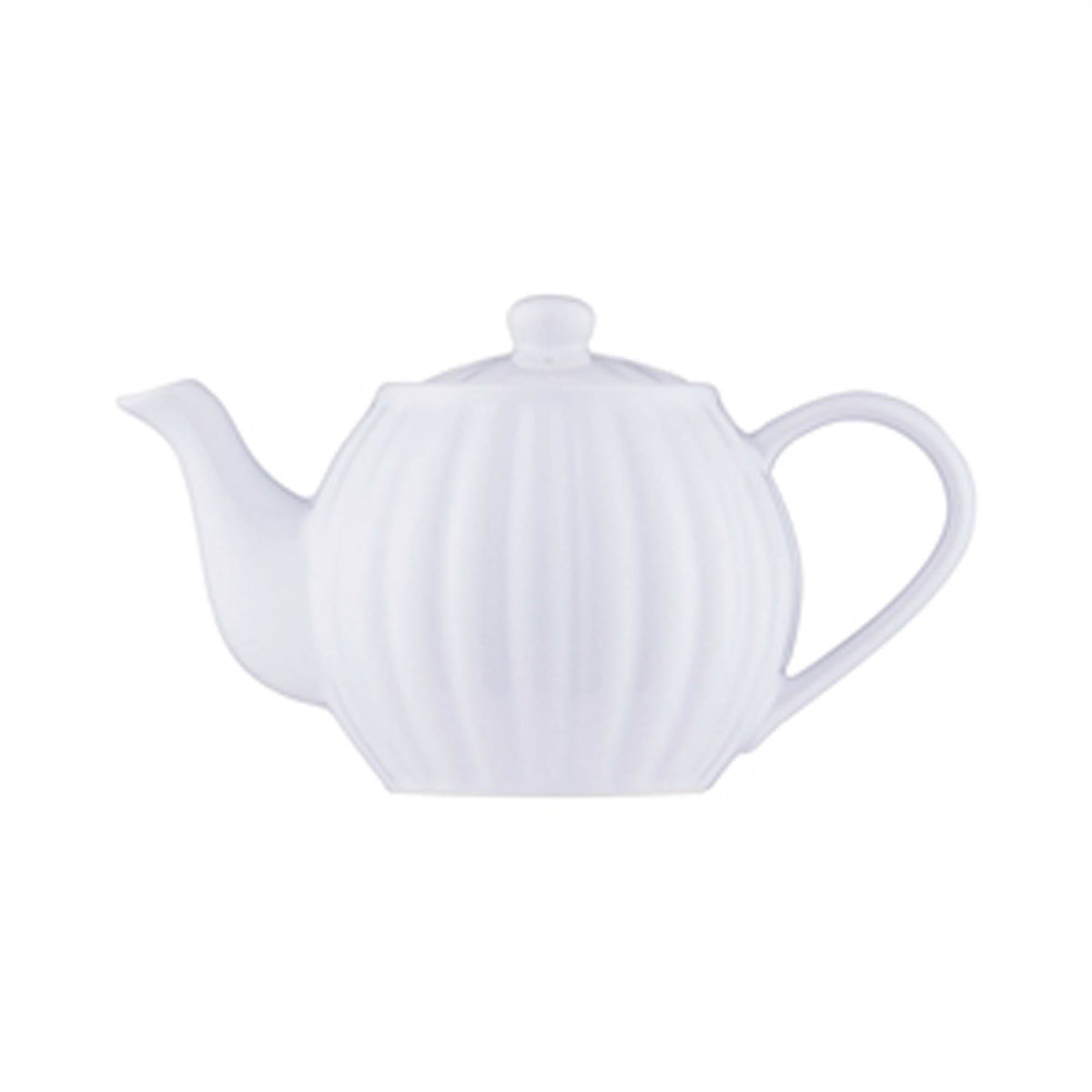 P & K Kensington Teekanne in Taubenblau with two matching tea cups, ceramic tea set with elegant blue design.