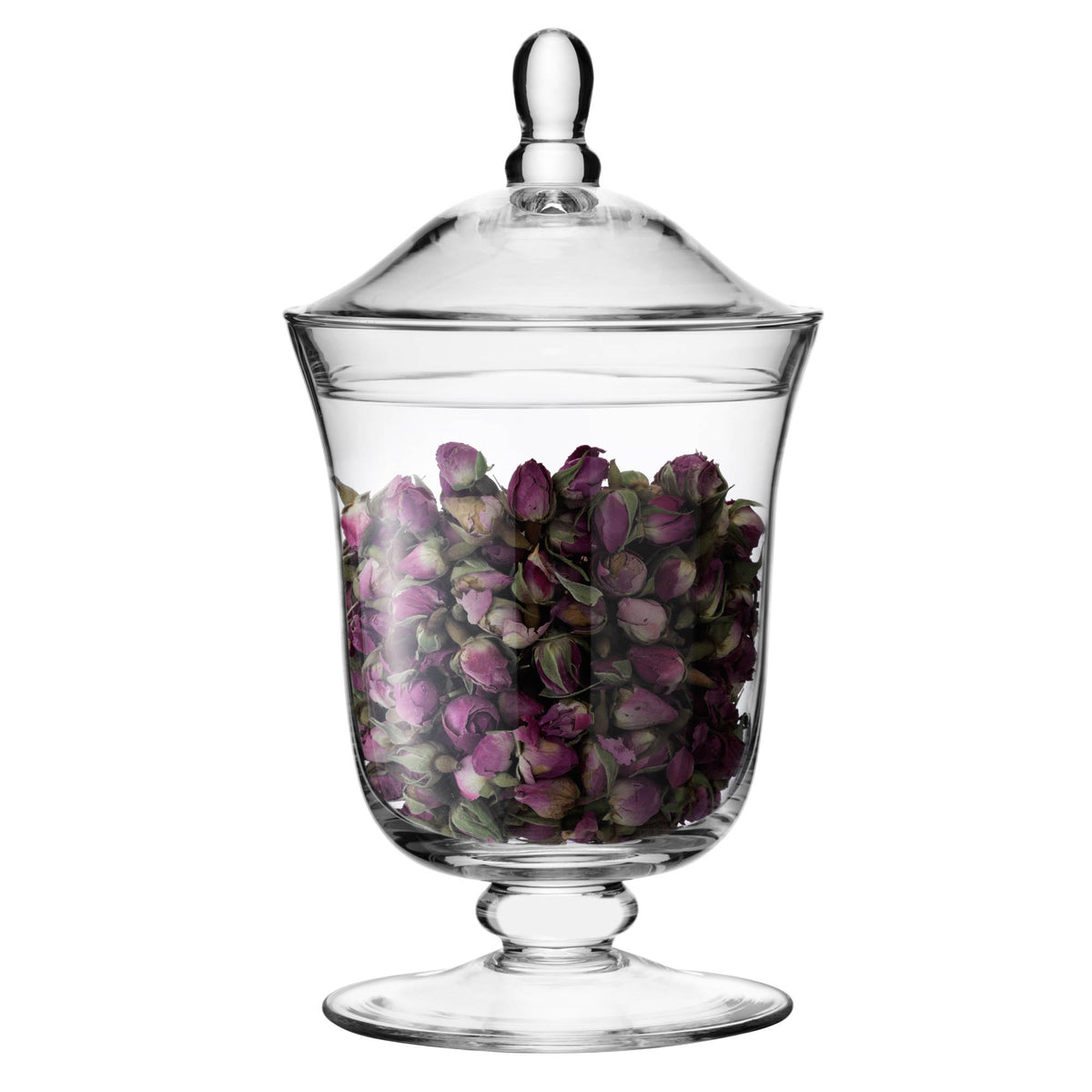 Clear LSA Serve Bonbon Jar with a 25cm height, made of glass, perfect for storing sweets or small treats.