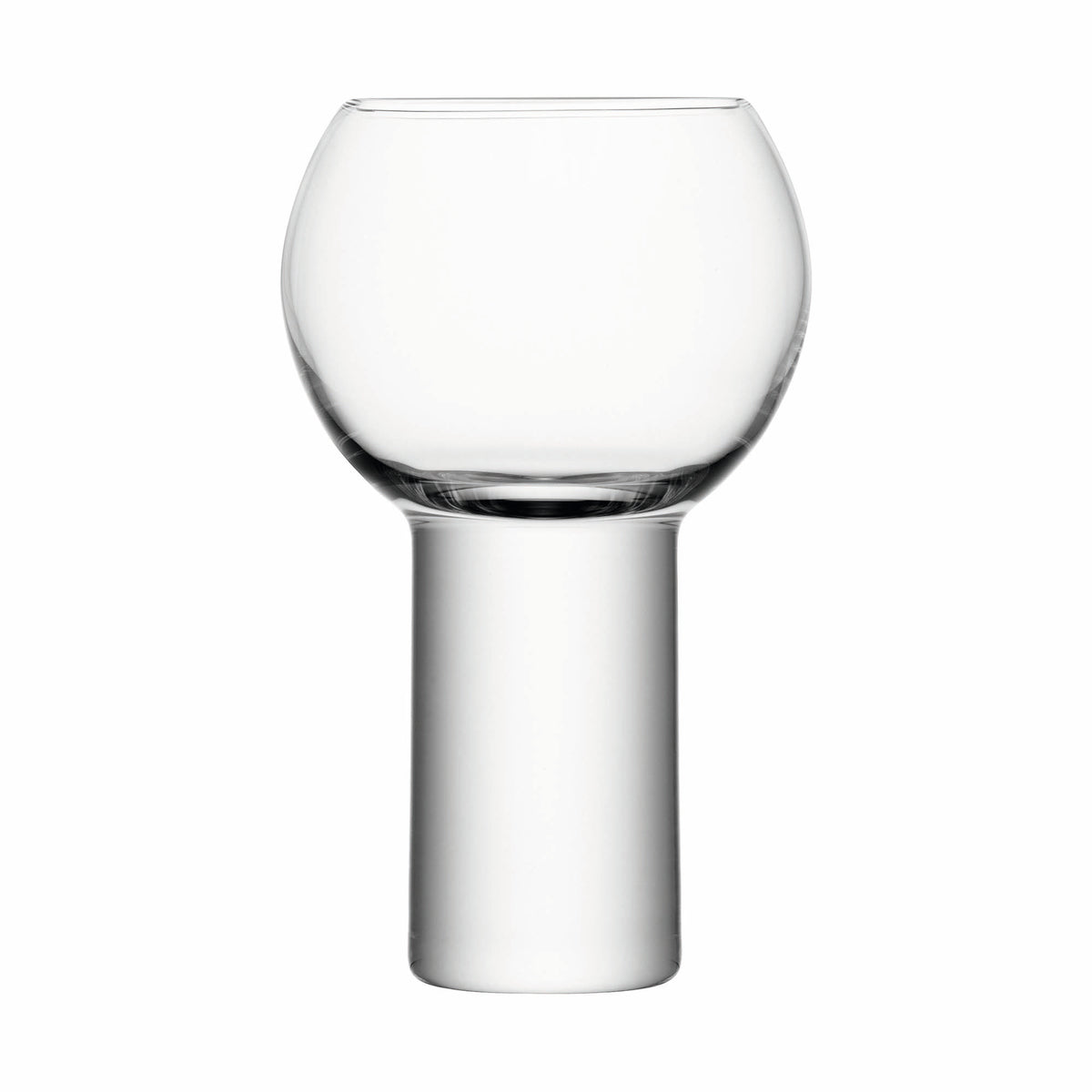 Two clear LSA Boris wine goblets with 360ml capacity, crafted for elegant wine drinking and fine glassware presentation.