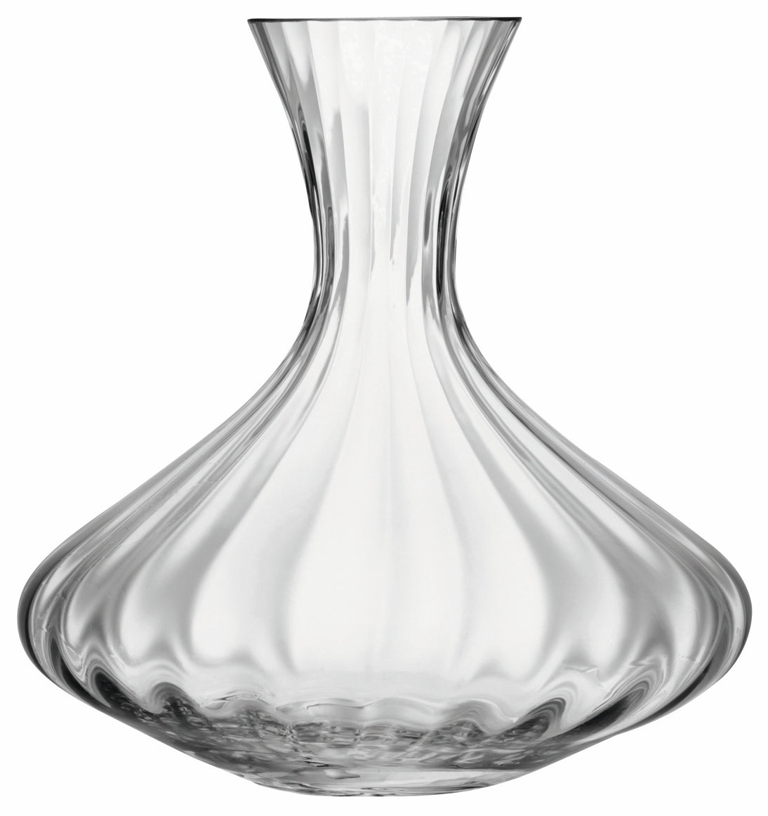 Clear LSA Karaffe Aurelia with 1.8L capacity, elegant glass pitcher for serving beverages in a sleek, modern design.