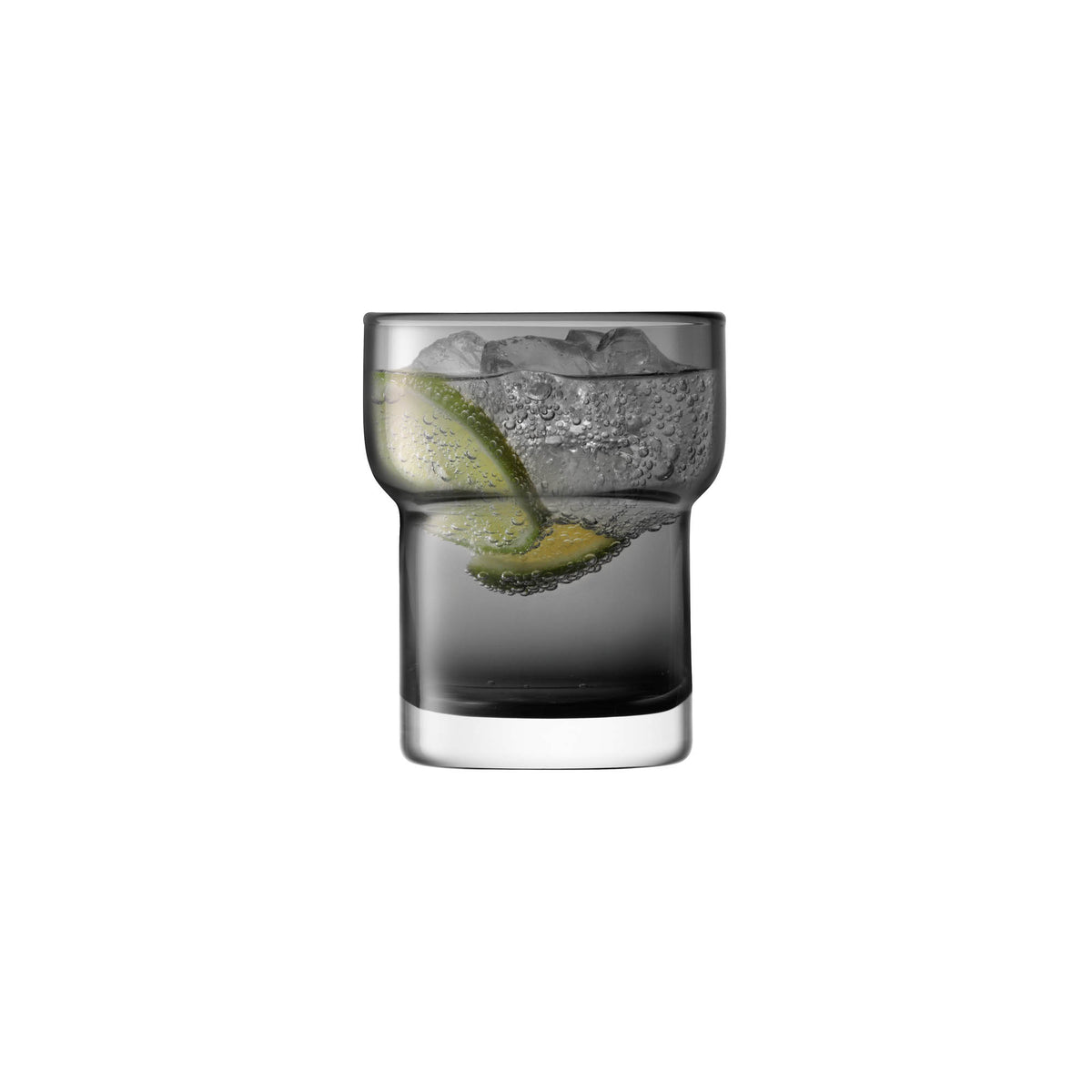 Set of two LSA 300ml slate utility tumblers, longdrink glasses with a modern design for serving beverages.
