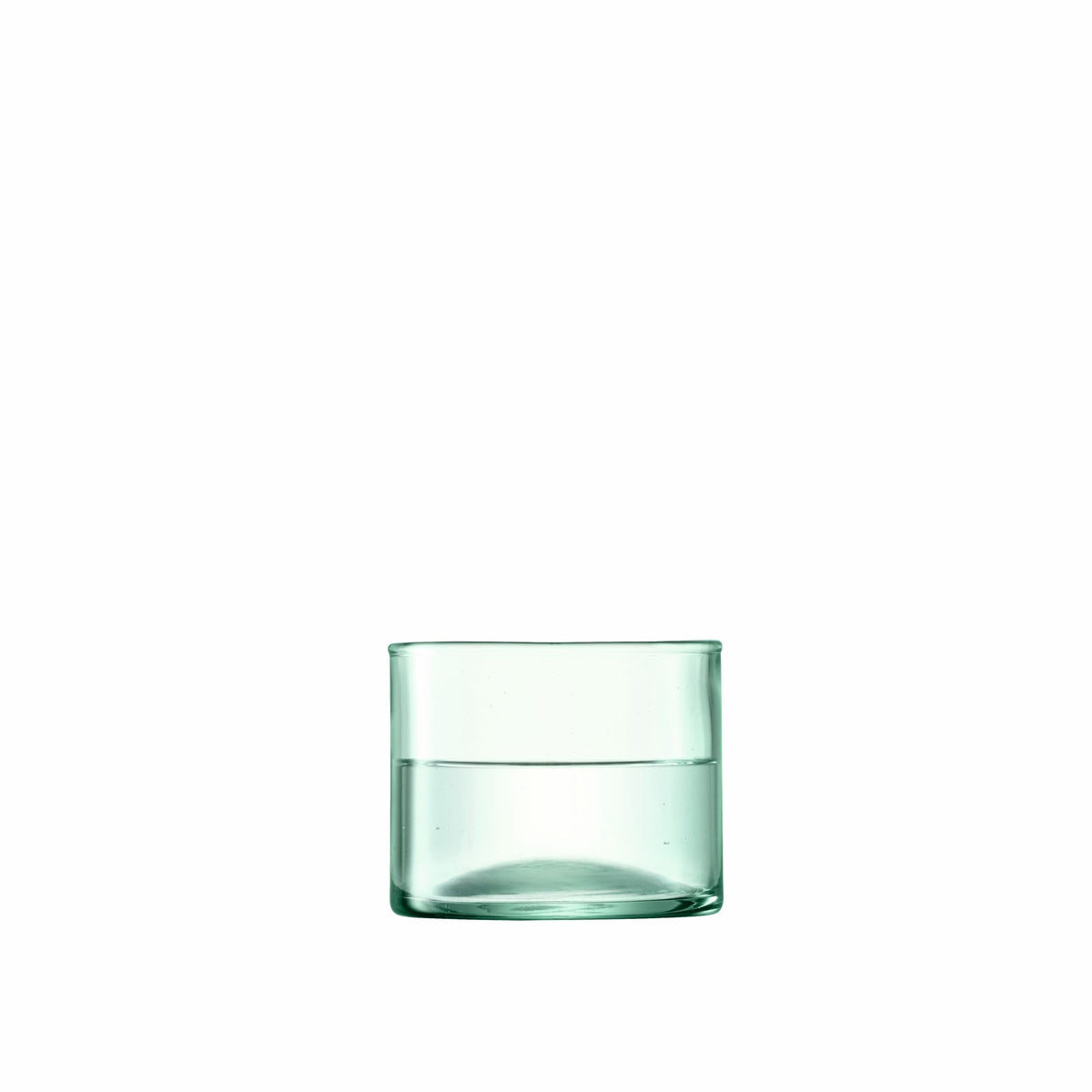 Set of four LSA CANOPY matte 270ml tumblers, stylish glass drinkware for beverages, with sleek modern design.