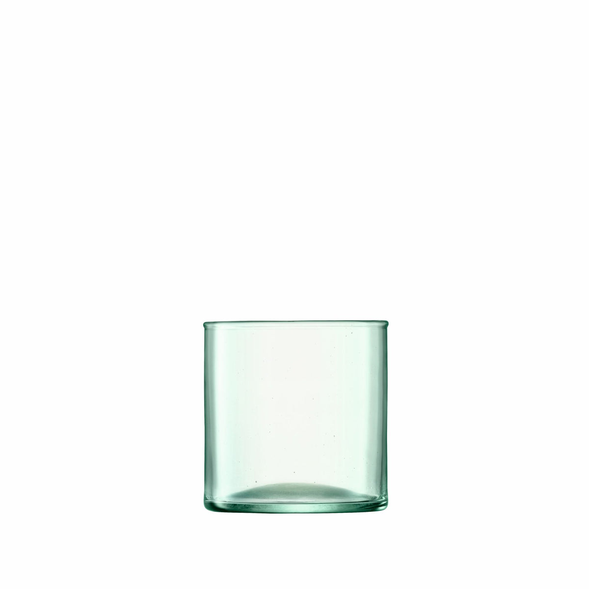 Set of four LSA CANOPY matte 350ml tumblers, stylish glass drinkware with sleek design and durable finish.