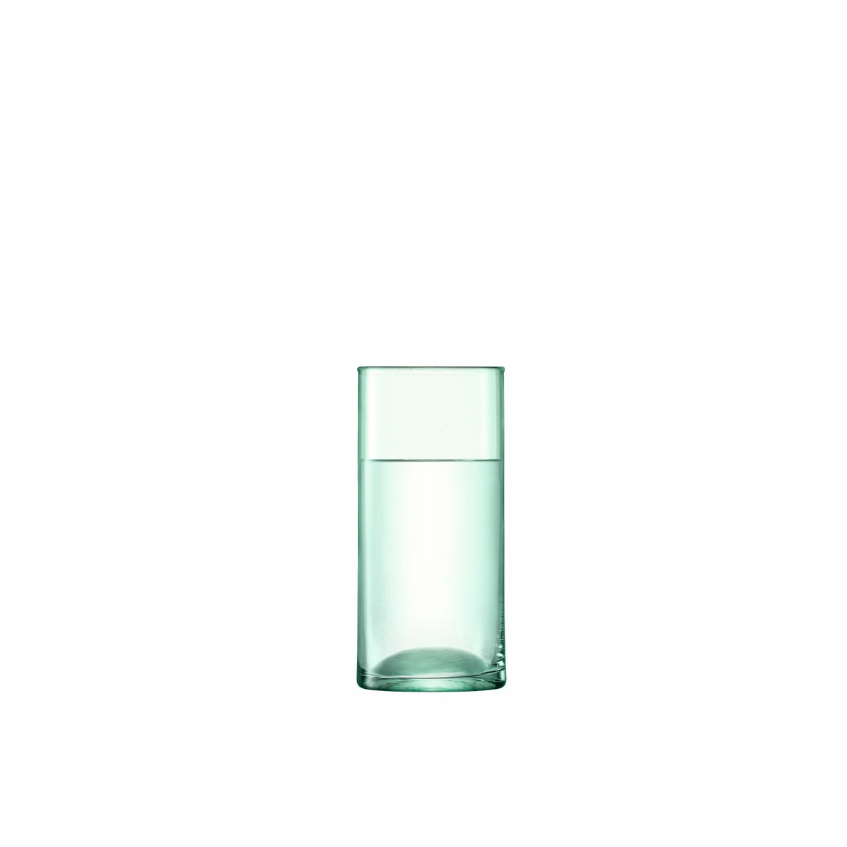 Set of four LSA CANOPY matte 350ml longdrink glasses with sleek design, ideal for serving beverages in style.