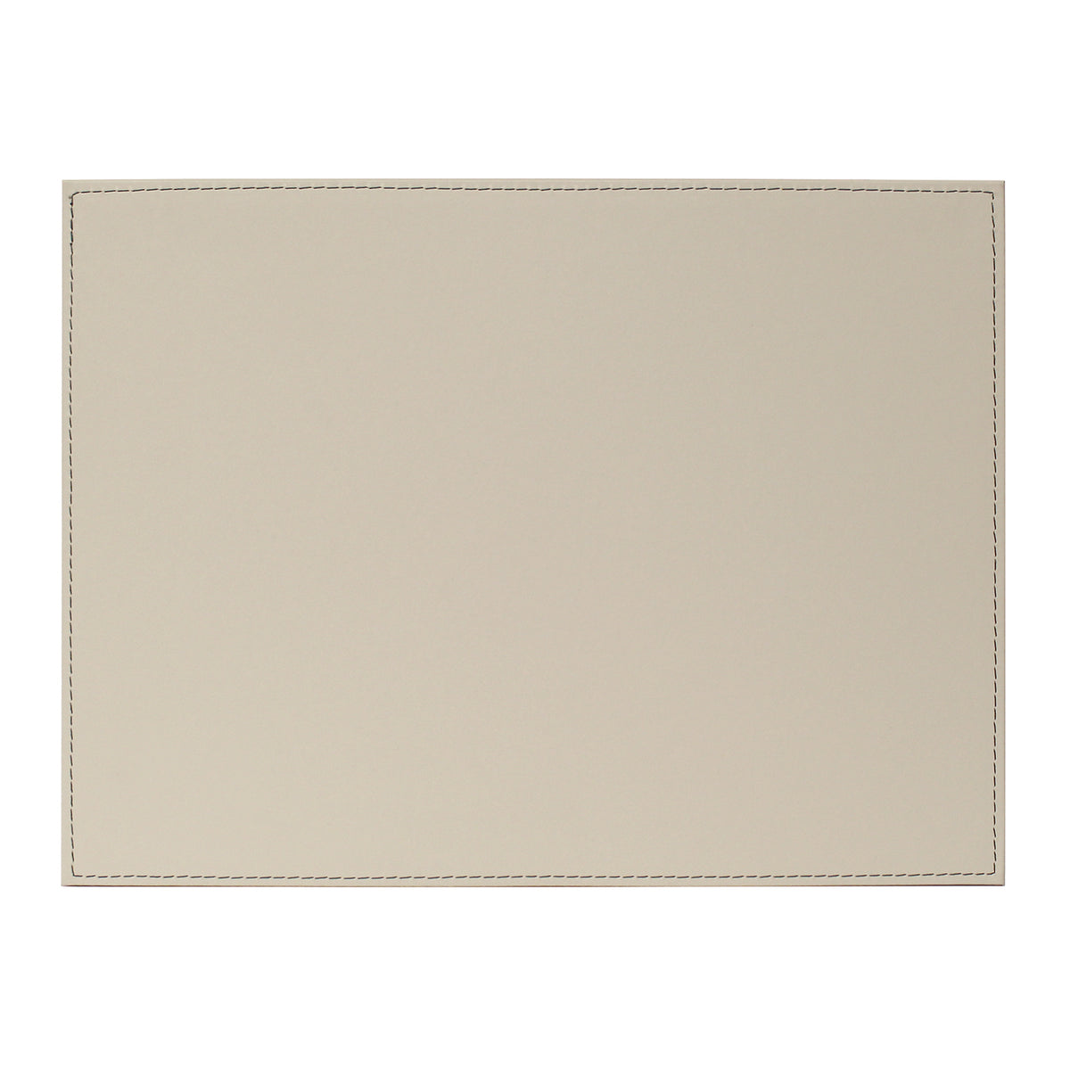 FREEFORM Platzset DUO in olive and elfenbein, rectangular table setting with modern design, perfect for dining tables.