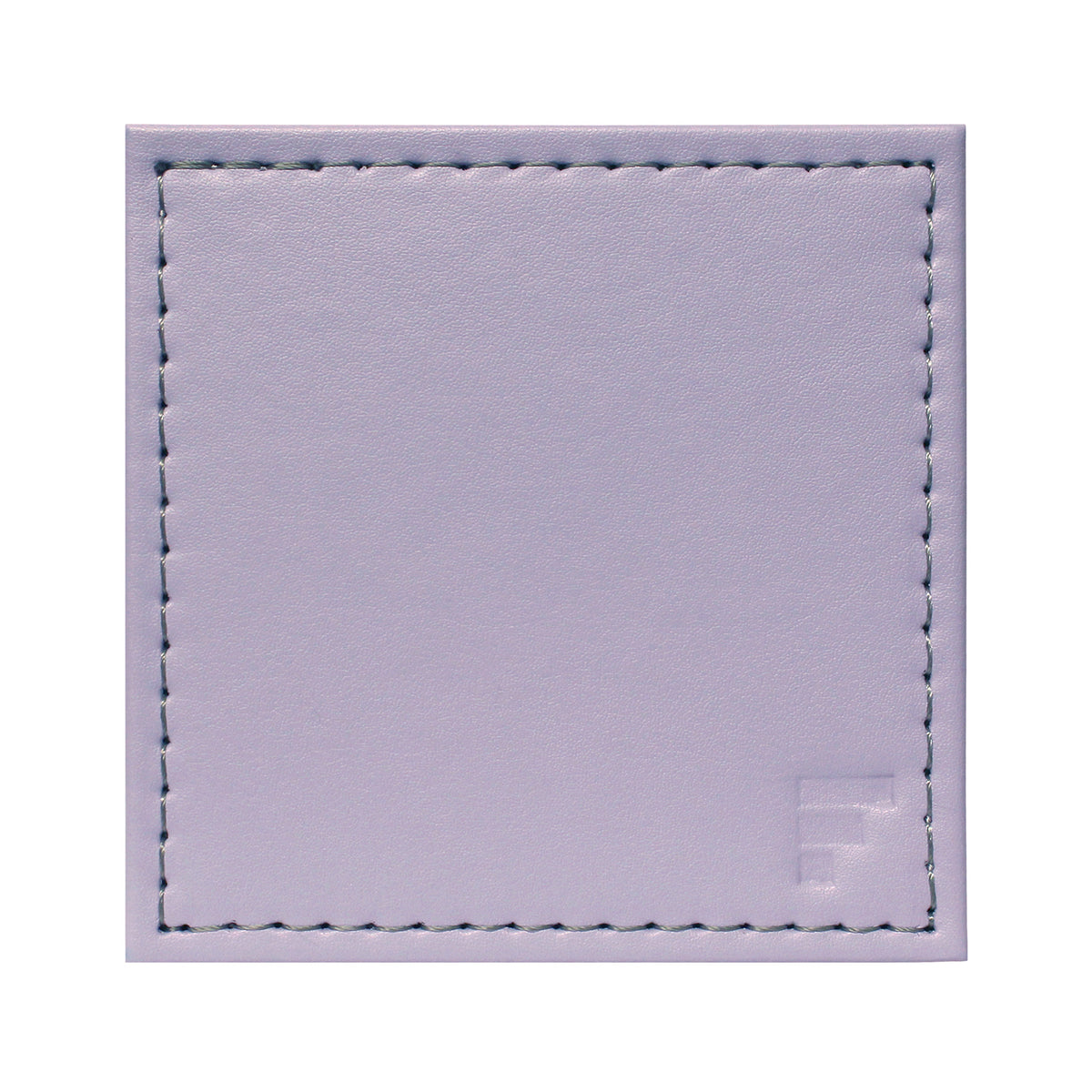 Set of four FREEFORM DUO coasters with modern design, made of durable material, perfect for protecting surfaces.
