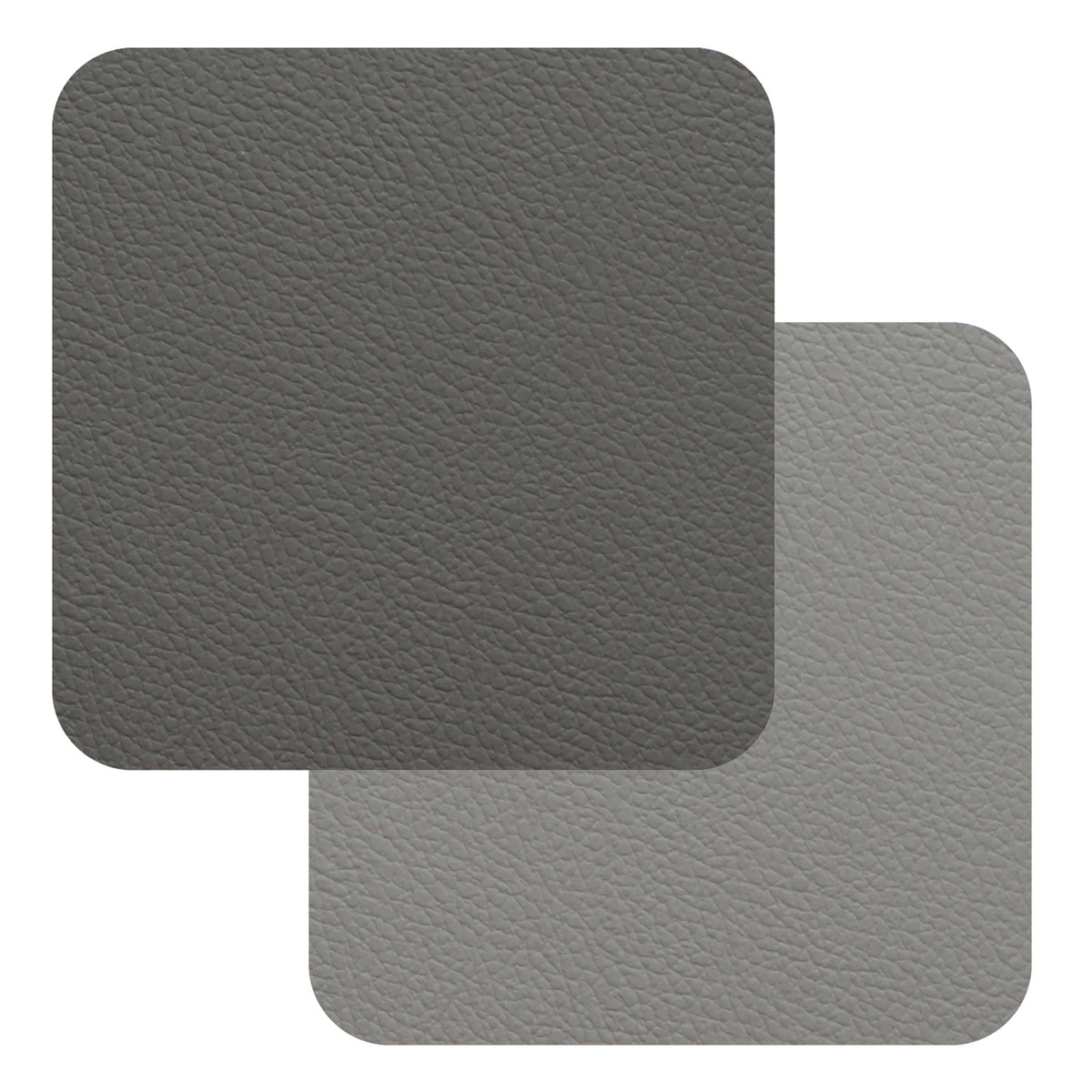 FREEFORM FLEXI glass coaster with flexible, durable surface and vibrant color, designed to protect tables from drink condensation.