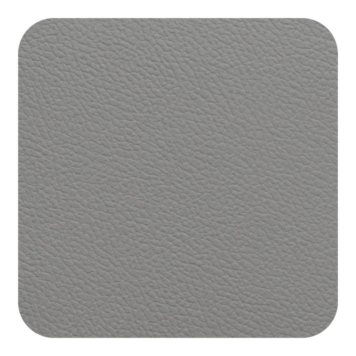 FREEFORM FLEXI glass coaster showing a transparent, flexible silicone surface with a sleek round design on a wooden table.