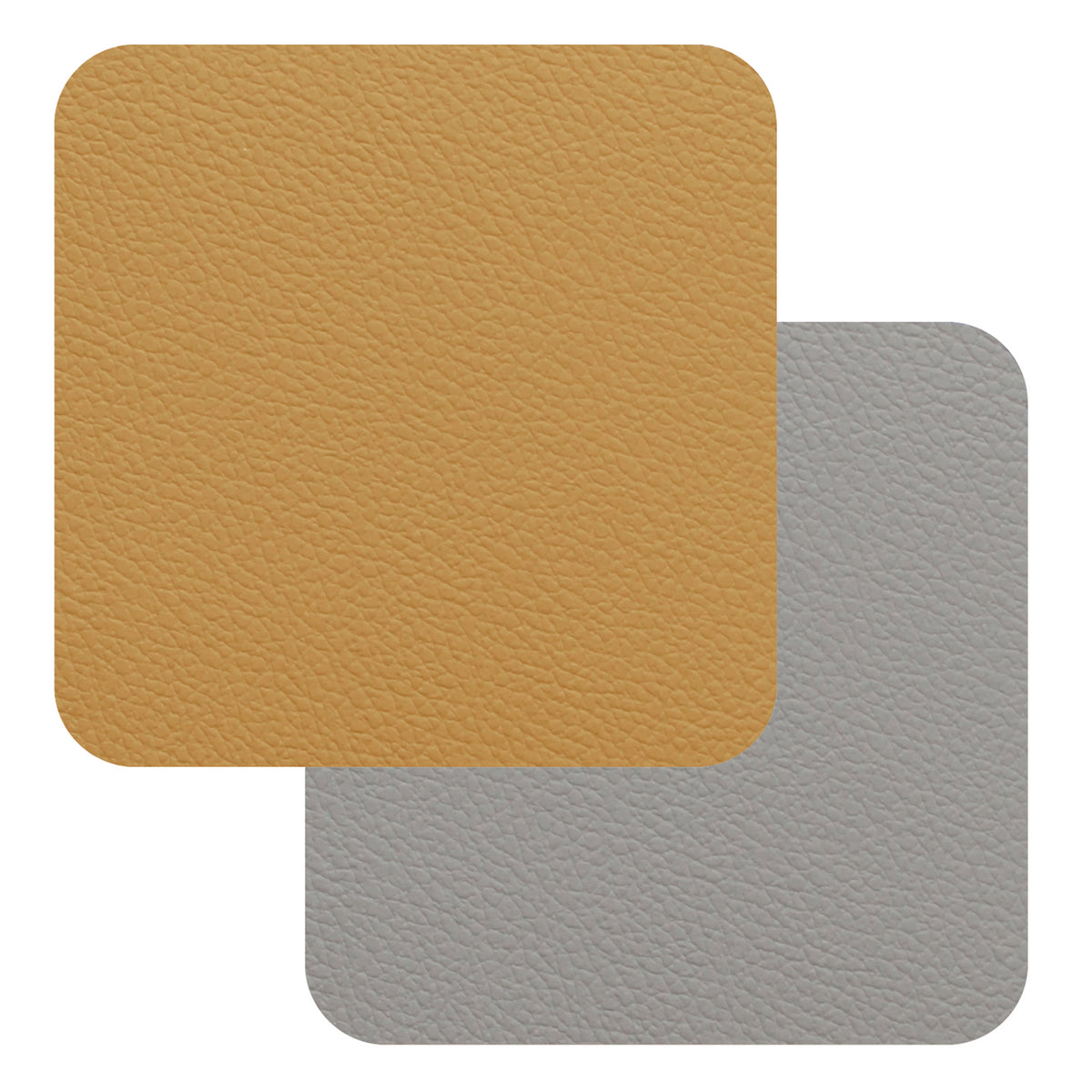 FREEFORM FLEXI glass coaster with flexible, durable silicone surface and raised edges for protecting surfaces.