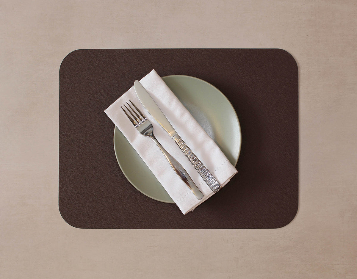 FREEFORM FLEXI 2-piece table mat set featuring colorful, flexible placemats with a modern design for dining tables.