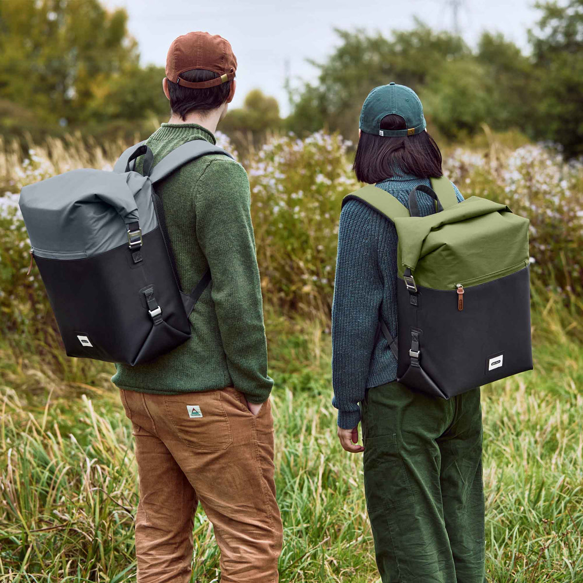 Black+Blum foldable 20L cooler backpack with insulated design, lightweight and spacious for outdoor picnics and food storage.