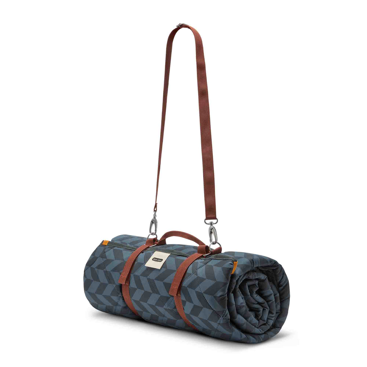 BLACK+BLUM picnic blanket in green, 2x1.4 meters, outdoor fabric with a soft, comfortable surface for outdoor picnics.