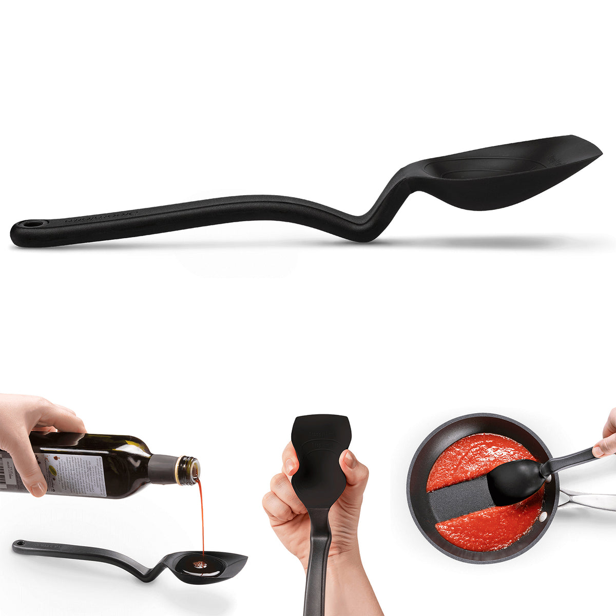 DREAMFARM 3-in-1 Kochlöffel (Spoon) with ergonomic handle and versatile design for cooking and stirring tasks.
