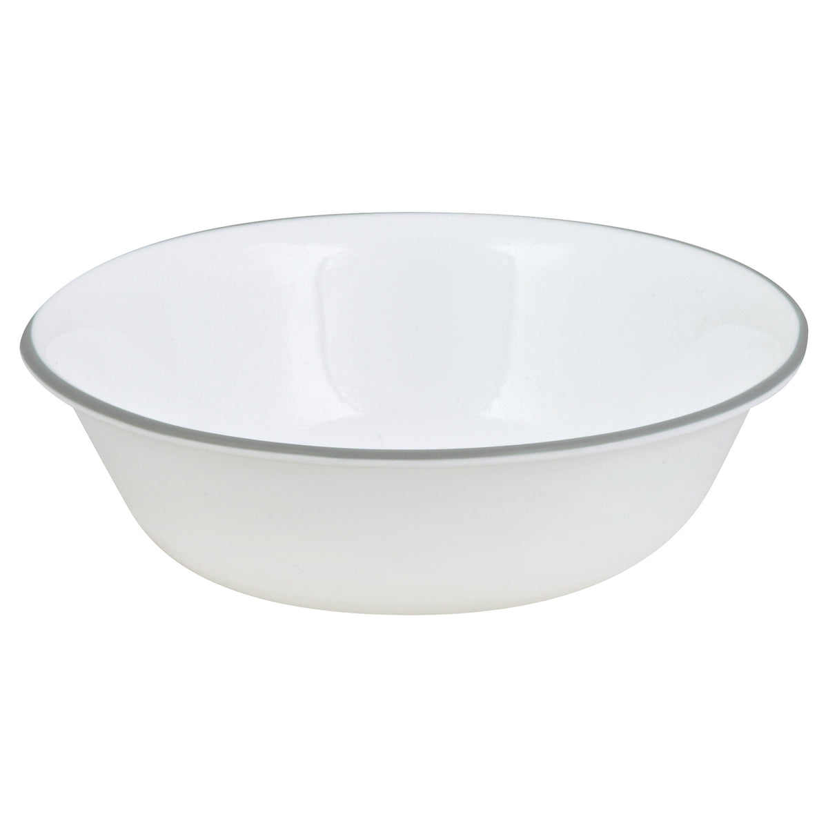 Corelle Mystic Grey dinnerware set with white plates featuring modern grey graphic design, elegant and stylish tableware.
