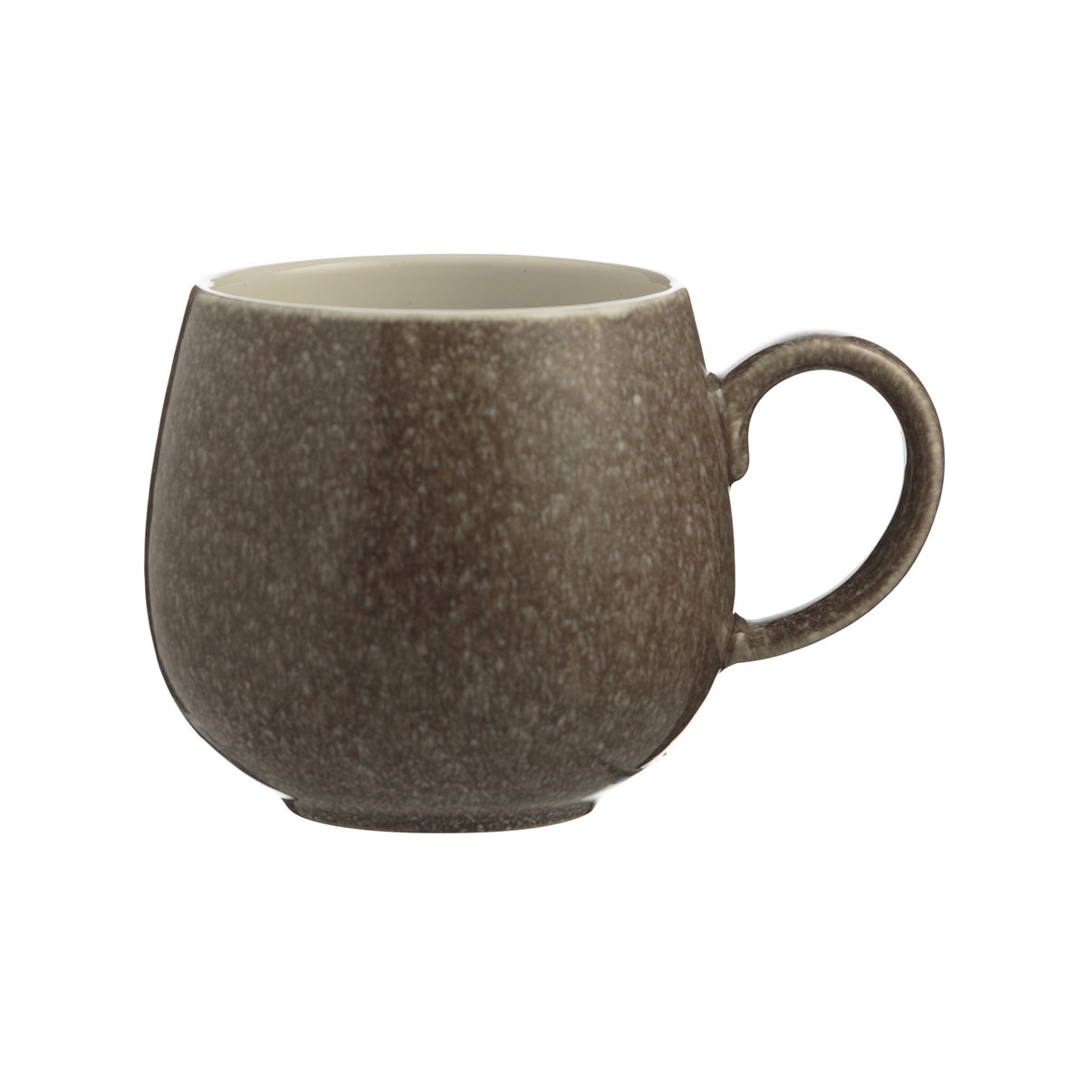 Mason Cash reactive 350 ml ceramic mug in four colorful designs, featuring a textured glaze finish.