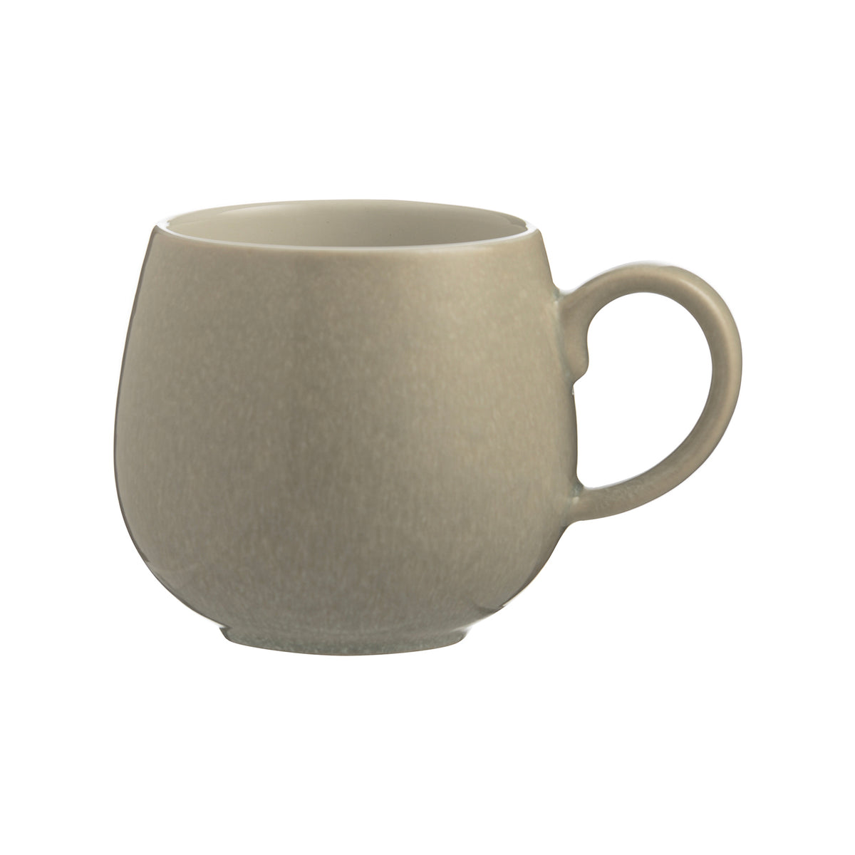 Mason Cash reactive ceramic mug in 350 ml, available in four colors, with a stylish, textured finish.