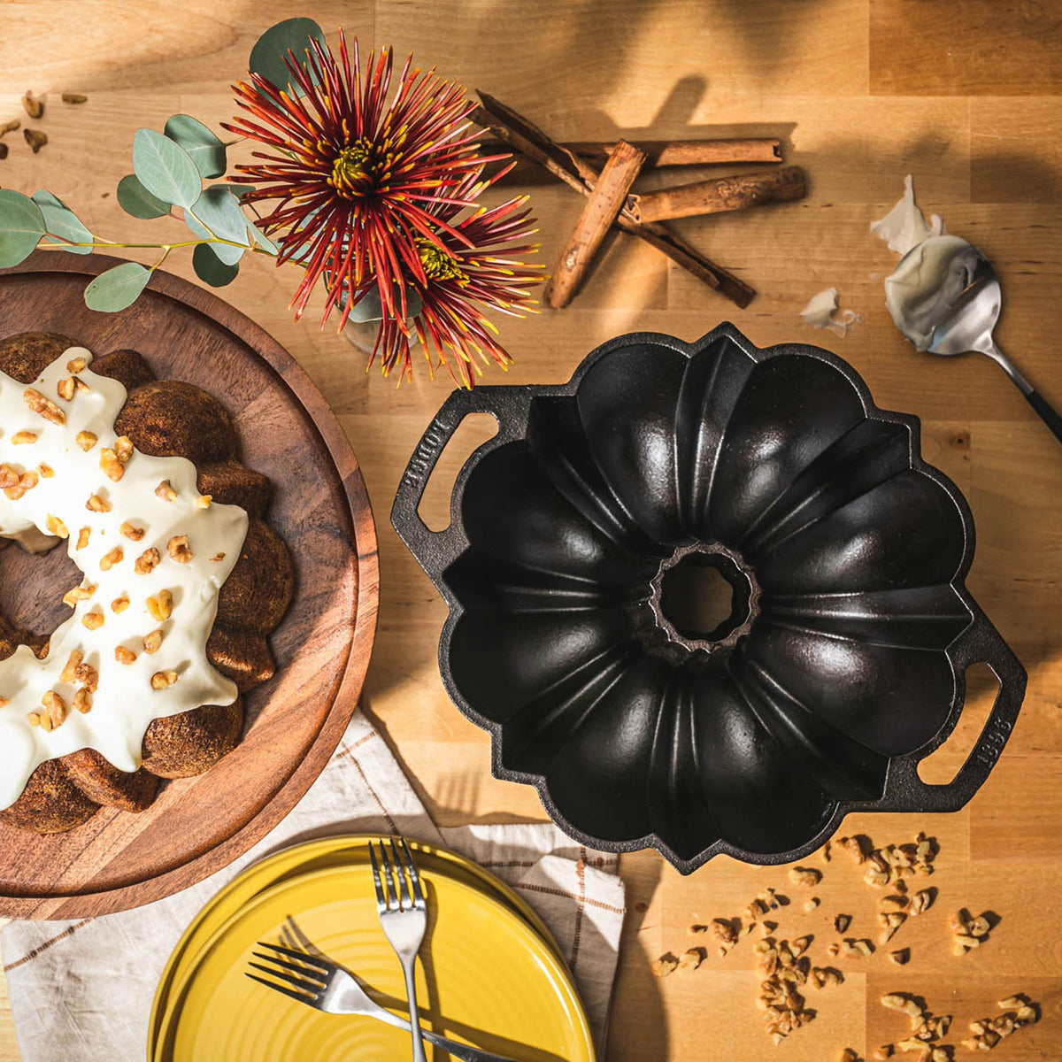 Herbstlicher Karottenkuchen