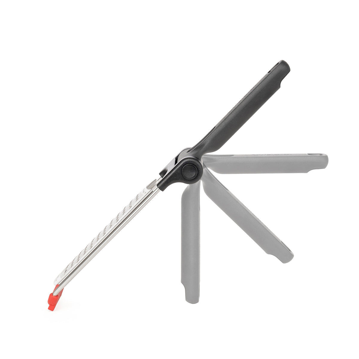 CUISIPRO foldable fine grater made of stainless steel, 23.5 cm, with a compact design for easy storage and versatile use.