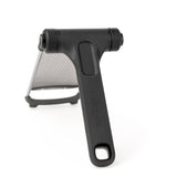 CUISIPRO stainless steel foldable fine grater, 23.5 cm, showing the compact design and finely grated surface.