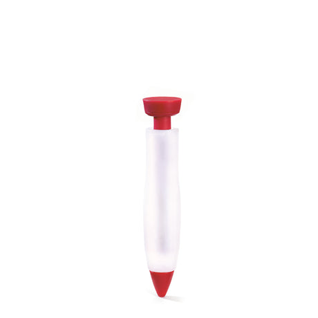 CUISIPRO red and white decorating pen with fine tip for detailed cake and pastry decoration.
