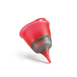 CUISIPRO | 3-in-1-Universaltrichter, rot, 3 Trichte