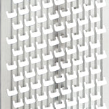 CUISIPRO fine black 29cm Kronenreibe grater with textured surface for cheese, zest, or spices on a neutral background.