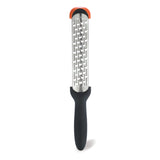 CUISIPRO Kronenreibe, grob, black, 29 cm, stainless steel kitchen grater with large, coarse grating surface for cheese and vegetables.