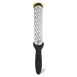CUISIPRO Kronenraspel Parmesanraspel in black, with a sturdy handle for grating cheese and other ingredients.