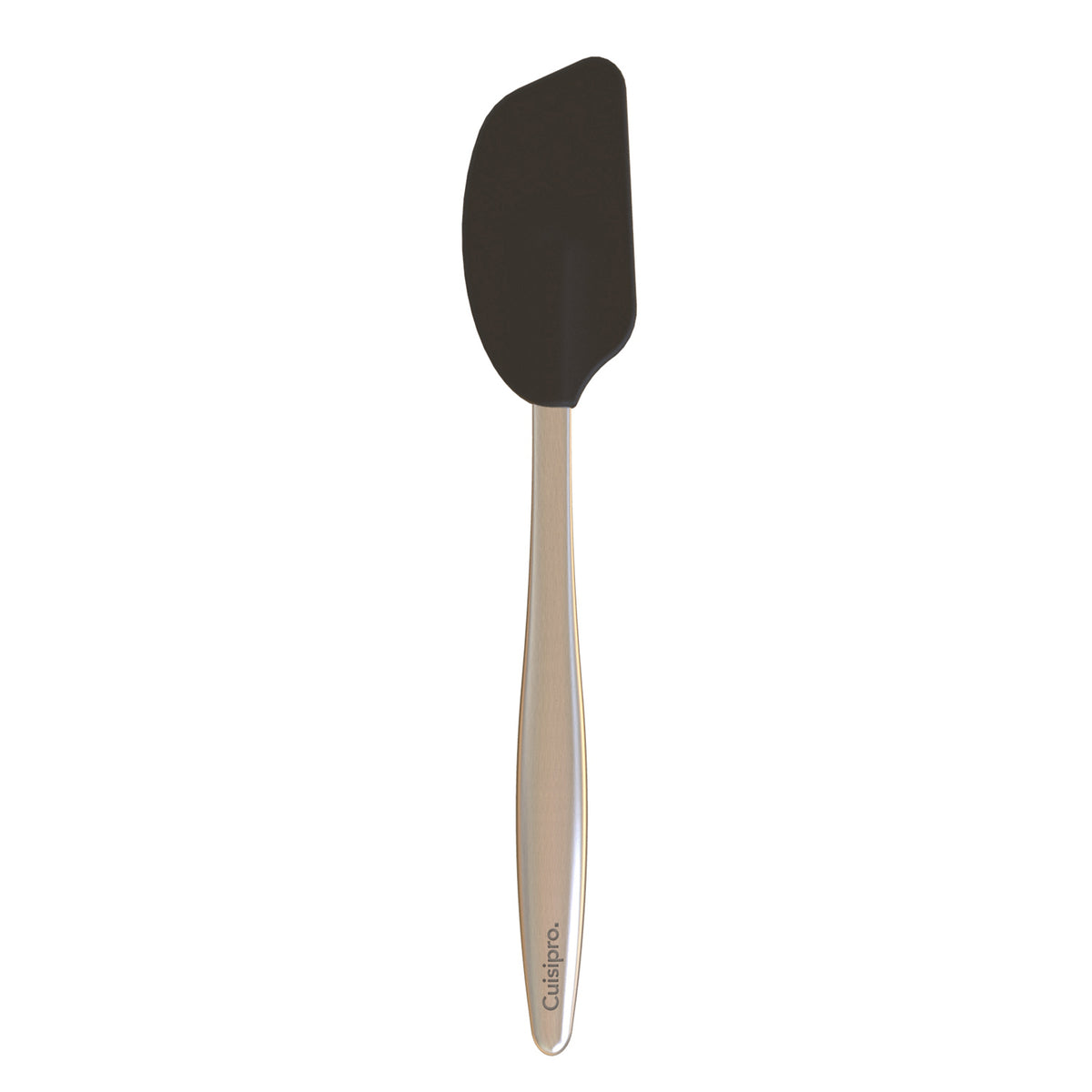 CUISIPRO stainless steel and black kitchen helper tool, versatile utensil for cooking and food preparation.