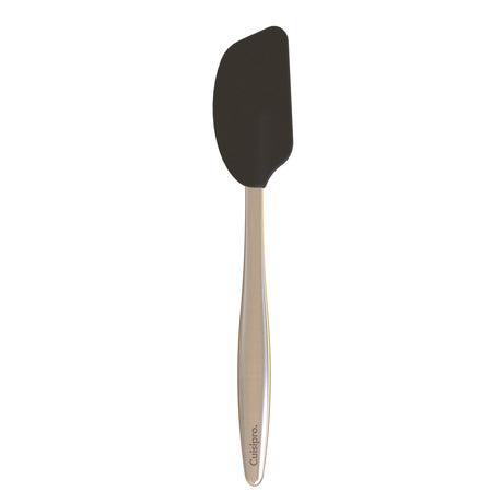 CUISIPRO stainless steel and black kitchen helper tool, versatile utensil for cooking and food preparation.