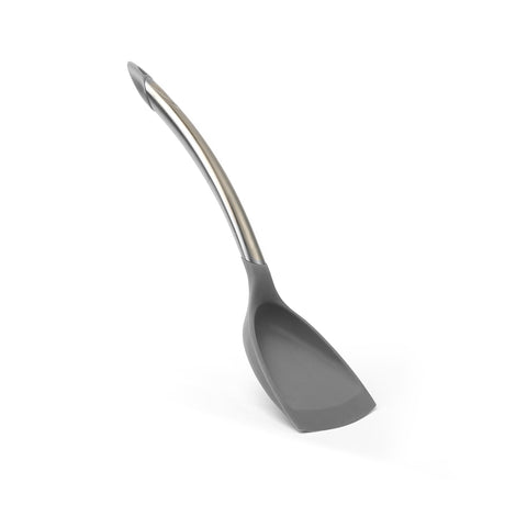 CUISIPRO mini wok-wender in gray, 31.5 cm, with a sleek design for easy stirring and serving in the kitchen.