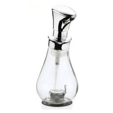 CUISIPRO chrome soap foam dispenser, 39 cm tall, with a sleek design and pump for dispensing foaming soap.